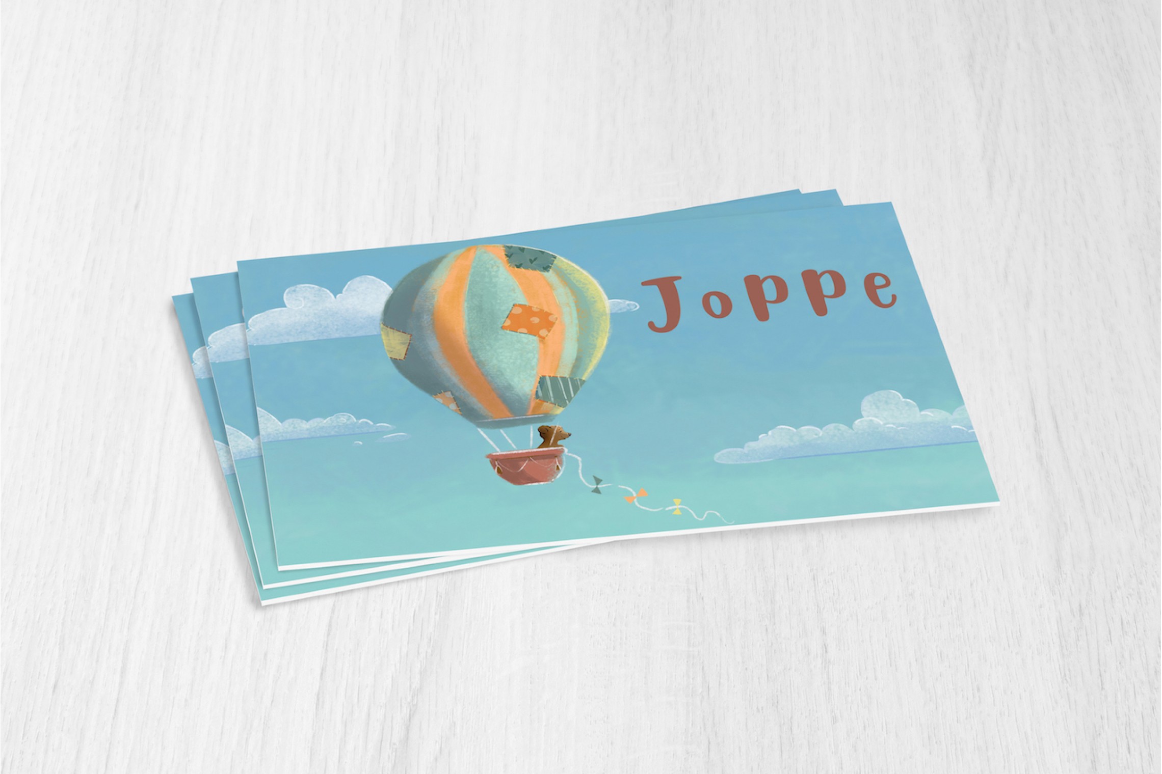Luchtballon met beer